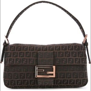 Fendi Vintage Mamma Zucca Baguette.